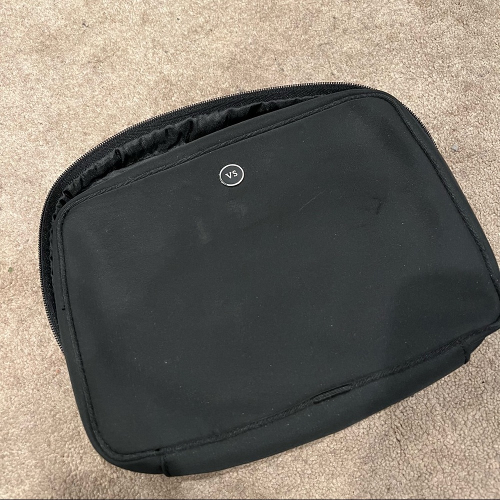 Black victoria secret make up pouch bag